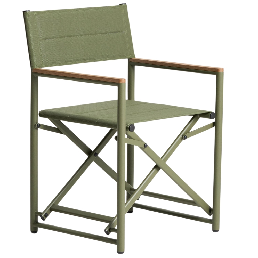 Kave Home Zelená skládací zahradní židle Tisno Kave Home