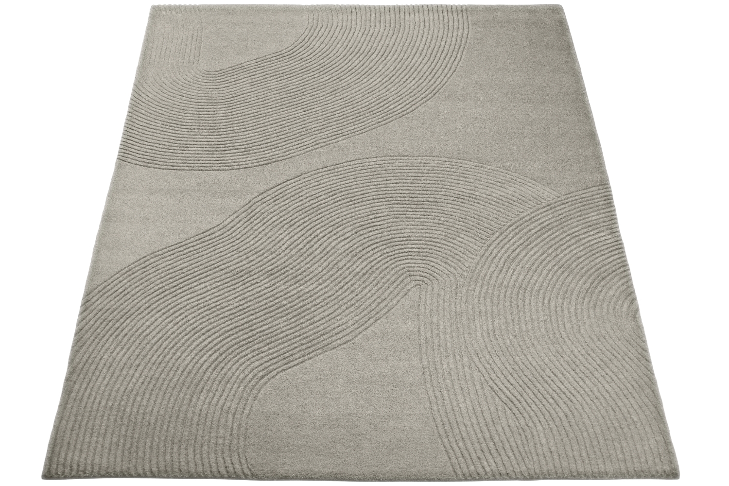 Bolia Světle šedý vlněný koberec Zen 250 x 350 cm Bolia