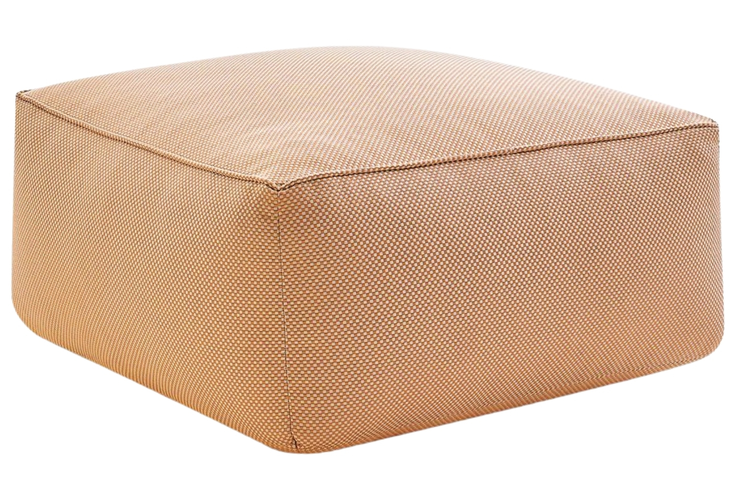 Bobochic Paris Oranžová zahradní podnožka Riviera 80 x 80 cm Bobochic Paris