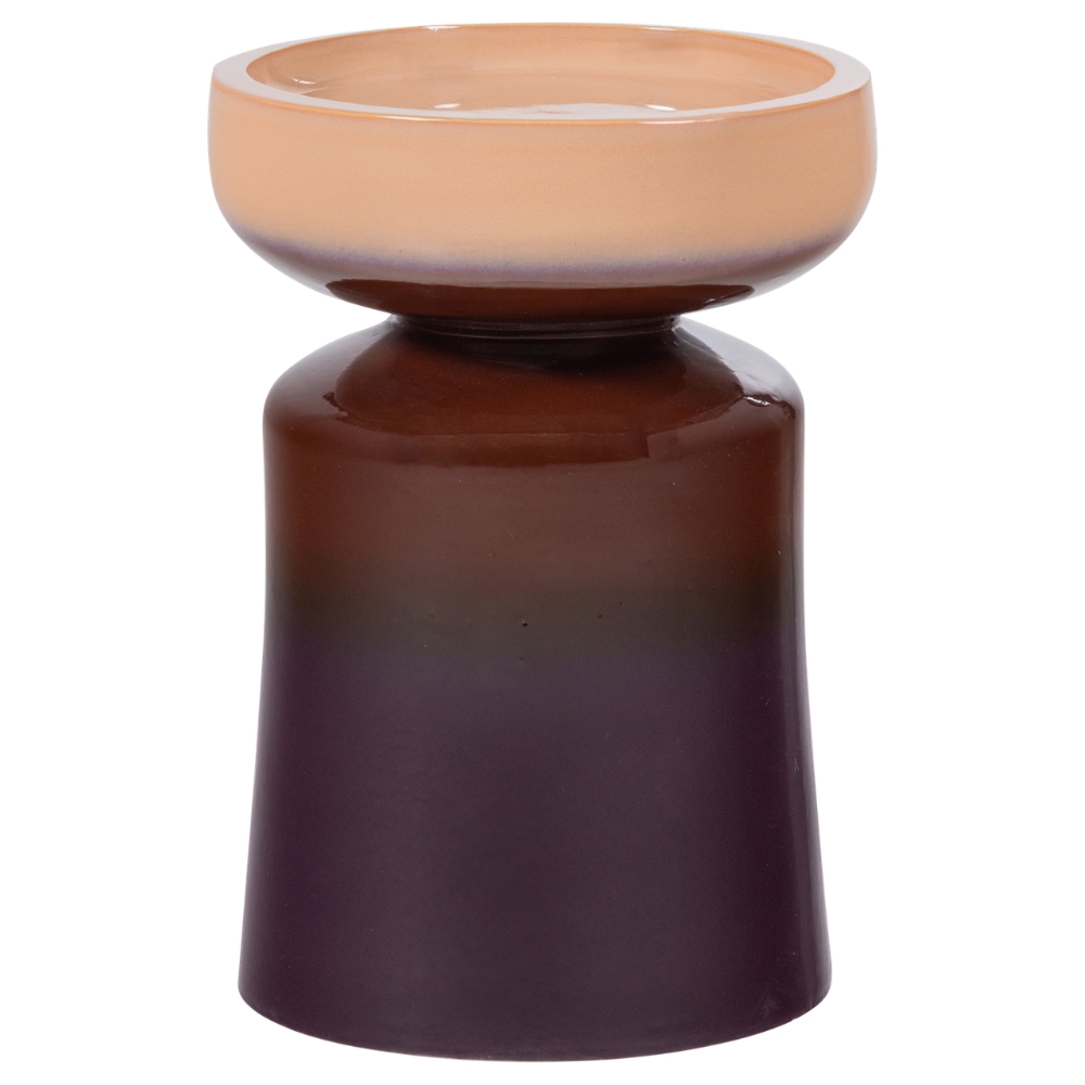 WOOOD Barevný keramický odkládací stolek Tumo Ø 35 cm WOOOD