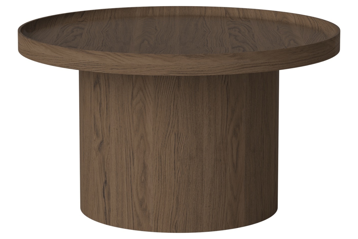 Bolia Tmavý dubový konferenční stolek Plateau 74 cm Bolia