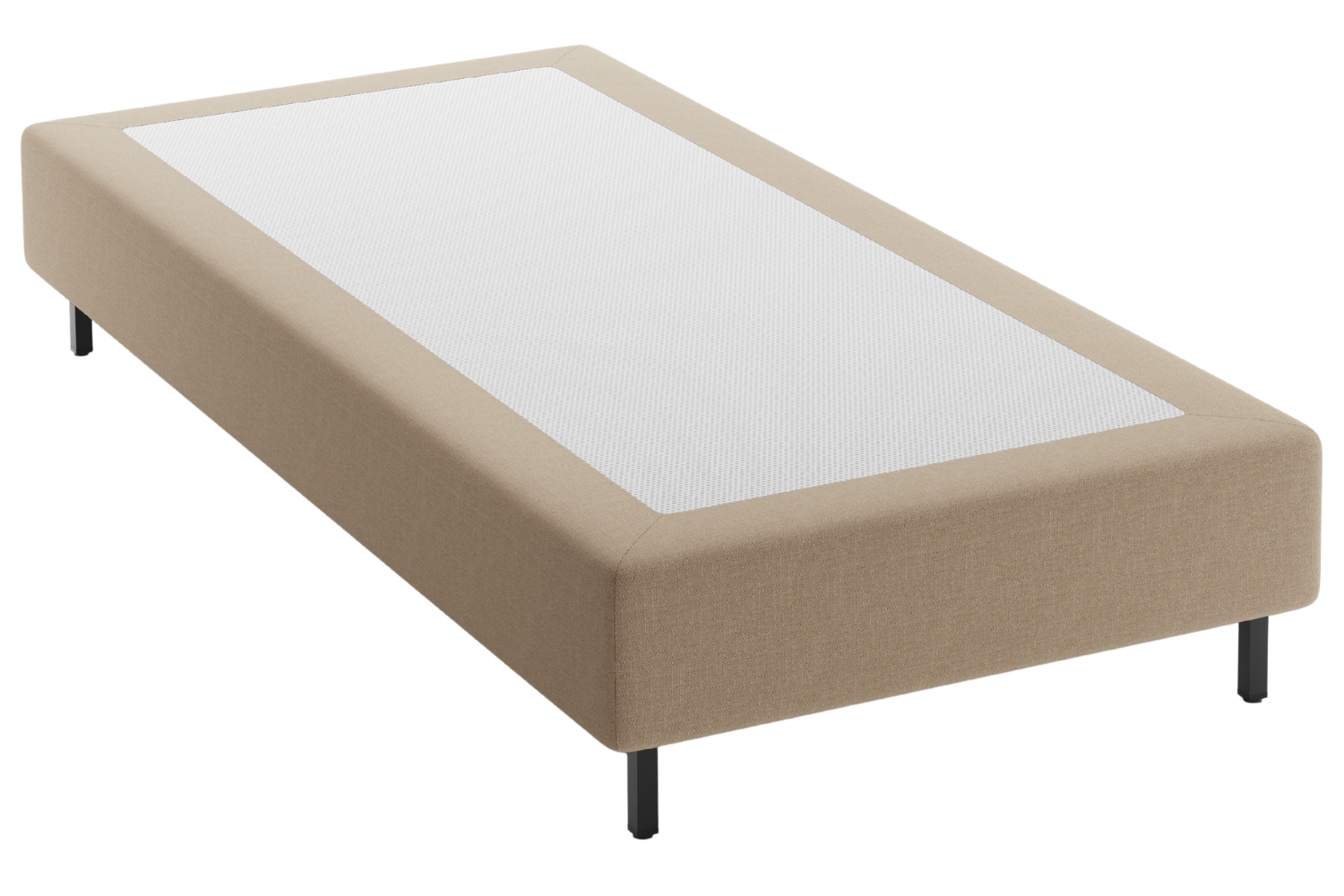 Micadoni Béžová jednolůžková postel Whale 90 x 200 cm Micadoni