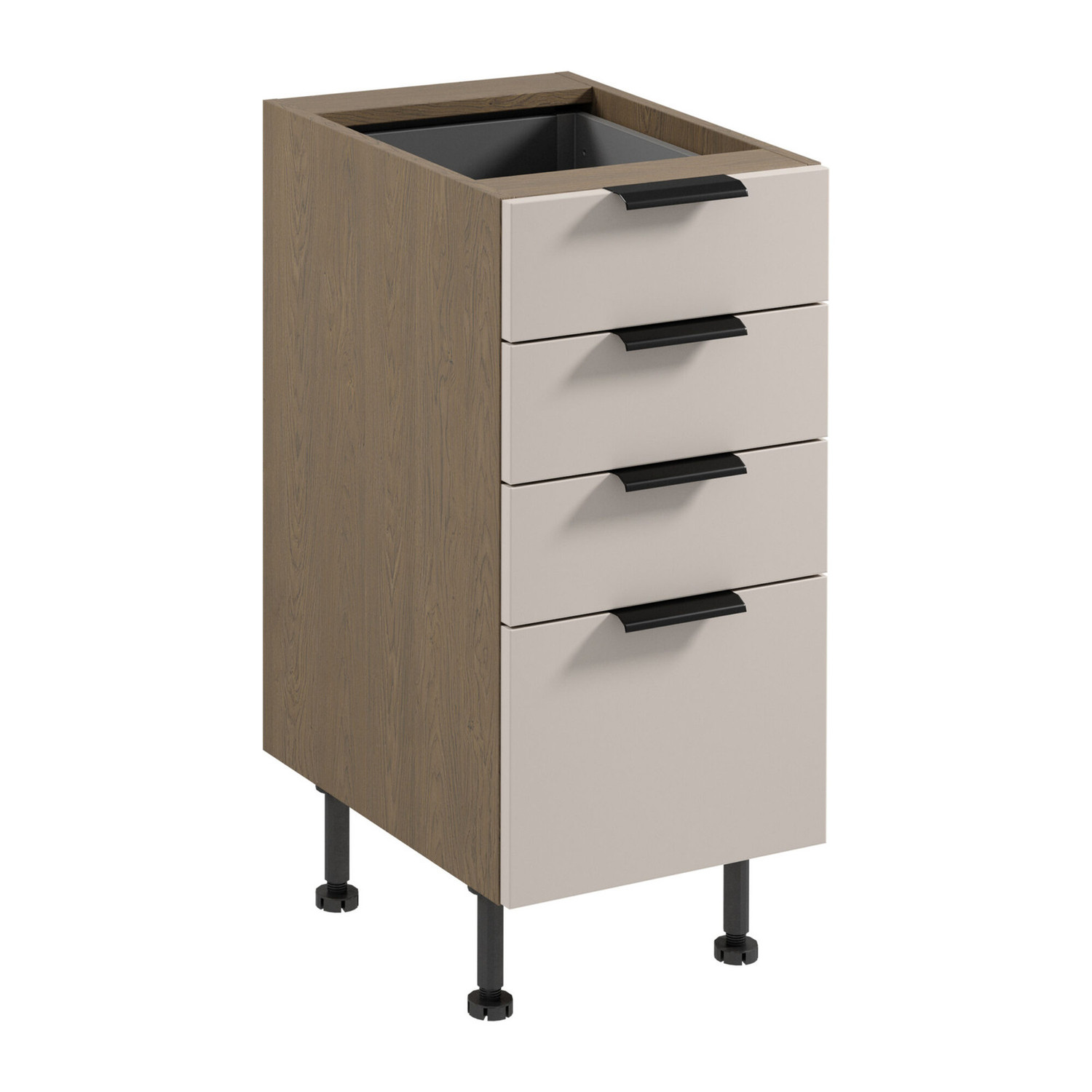 Kuchyňská skříňka SORENTO D40S4 AX -  Baltic Storm Béžová