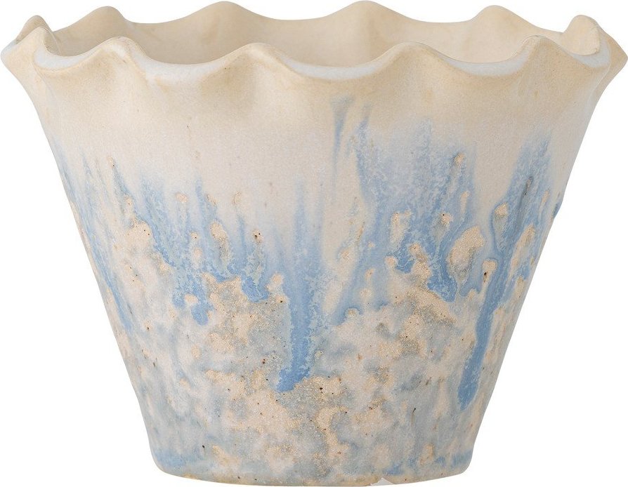 Kameninový obal na květináč ø 14 cm Bertha – Bloomingville Bloomingville