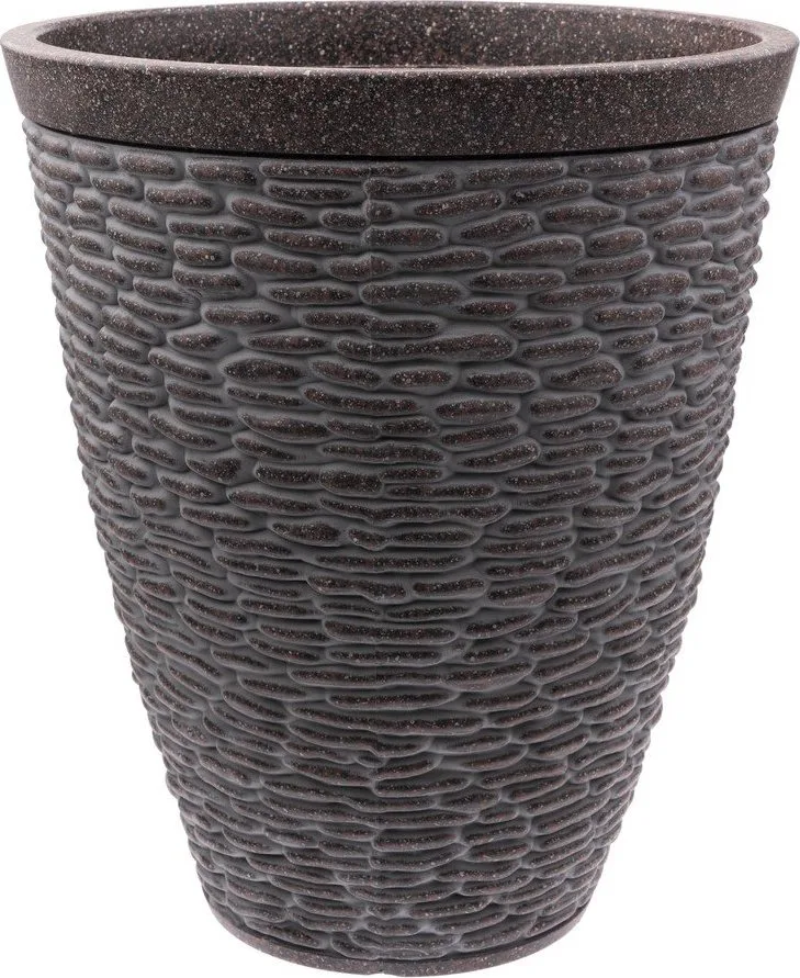Květináč z recyklovaného plastu ø 38 cm – Dakls