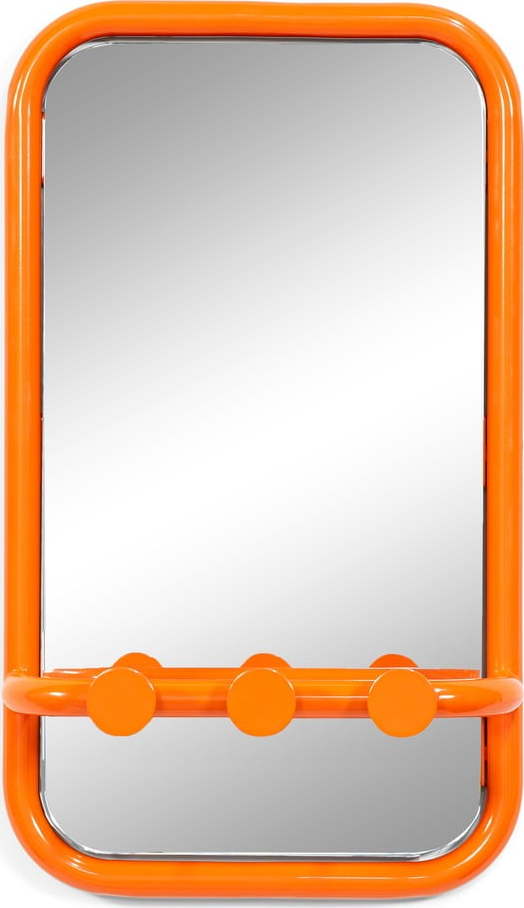 Nástěnné zrcadlo s věšákem 35x60 cm Retro – Spinder Design Spinder Design