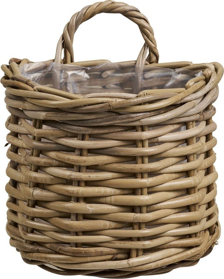 Ratanový obal na květináč na bylinky/závěsný Keli – House Nordic House Nordic