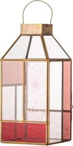 Skleněn&aacute; lucerna (v&yacute;&scaron;ka 34 cm) Drew &ndash; Bloomingville Bloomingville