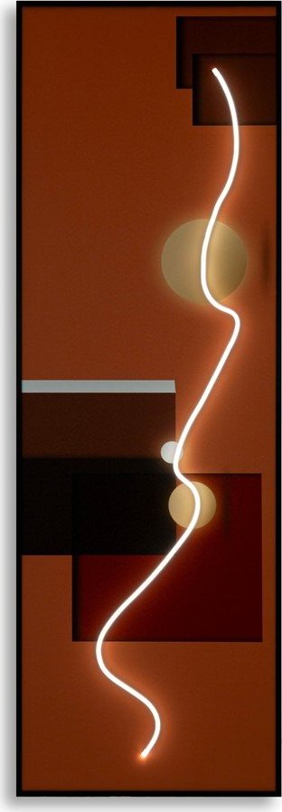 Tištěný obraz s rámem/na plátně 50x150 cm LED – Mauro Ferretti Mauro Ferretti