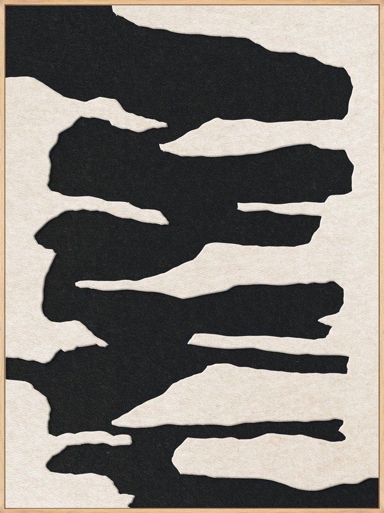 3D obraz s rámem/akustický 90x120 cm Frequency 2 – Malerifabrikken Malerifabrikken