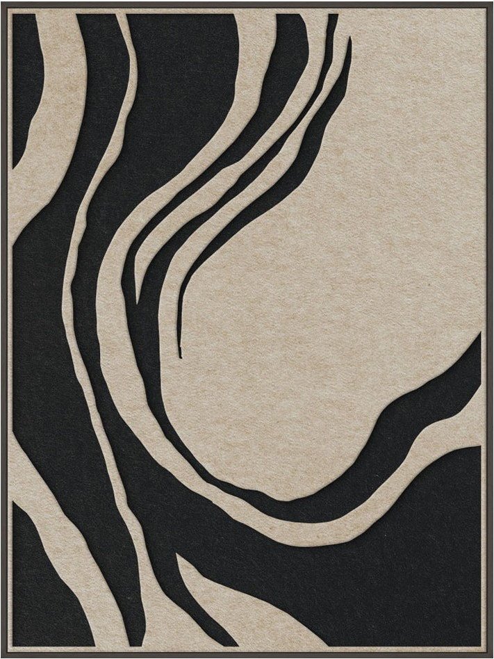 3D obraz s rámem/akustický 90x120 cm Sacred Silence 2 – Malerifabrikken Malerifabrikken