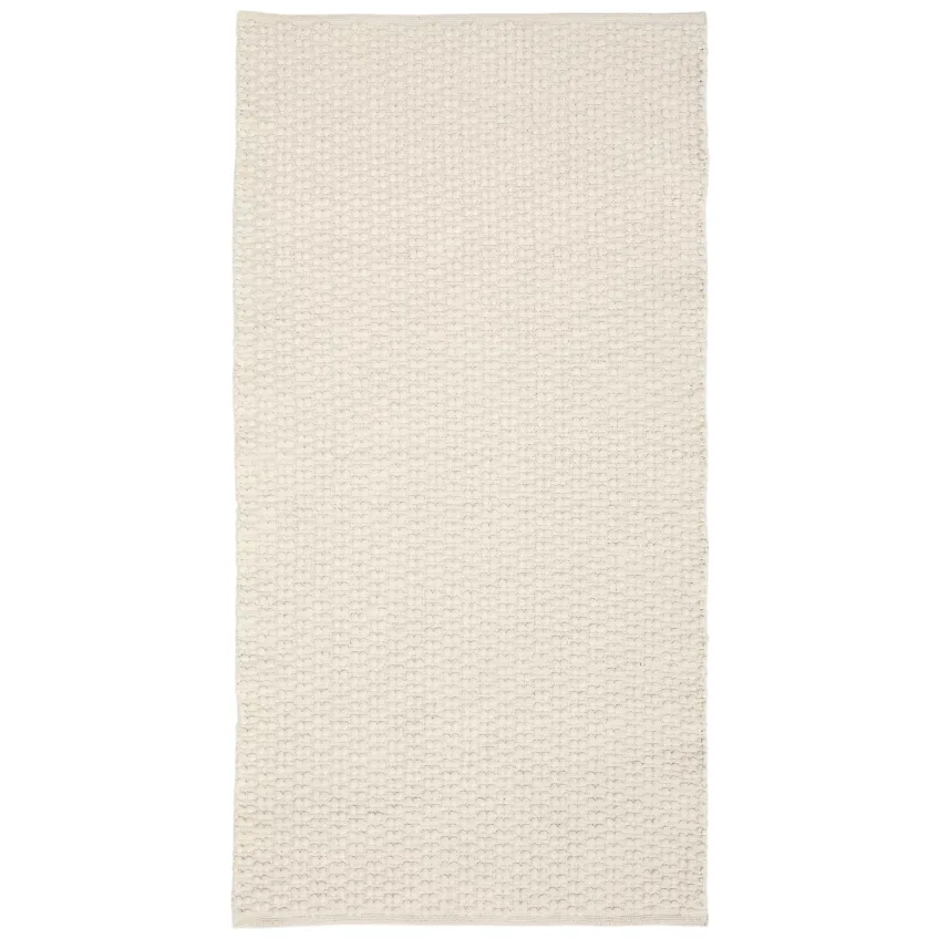 Kave Home Bílý běhoun Mascarell 70 x 140 cm