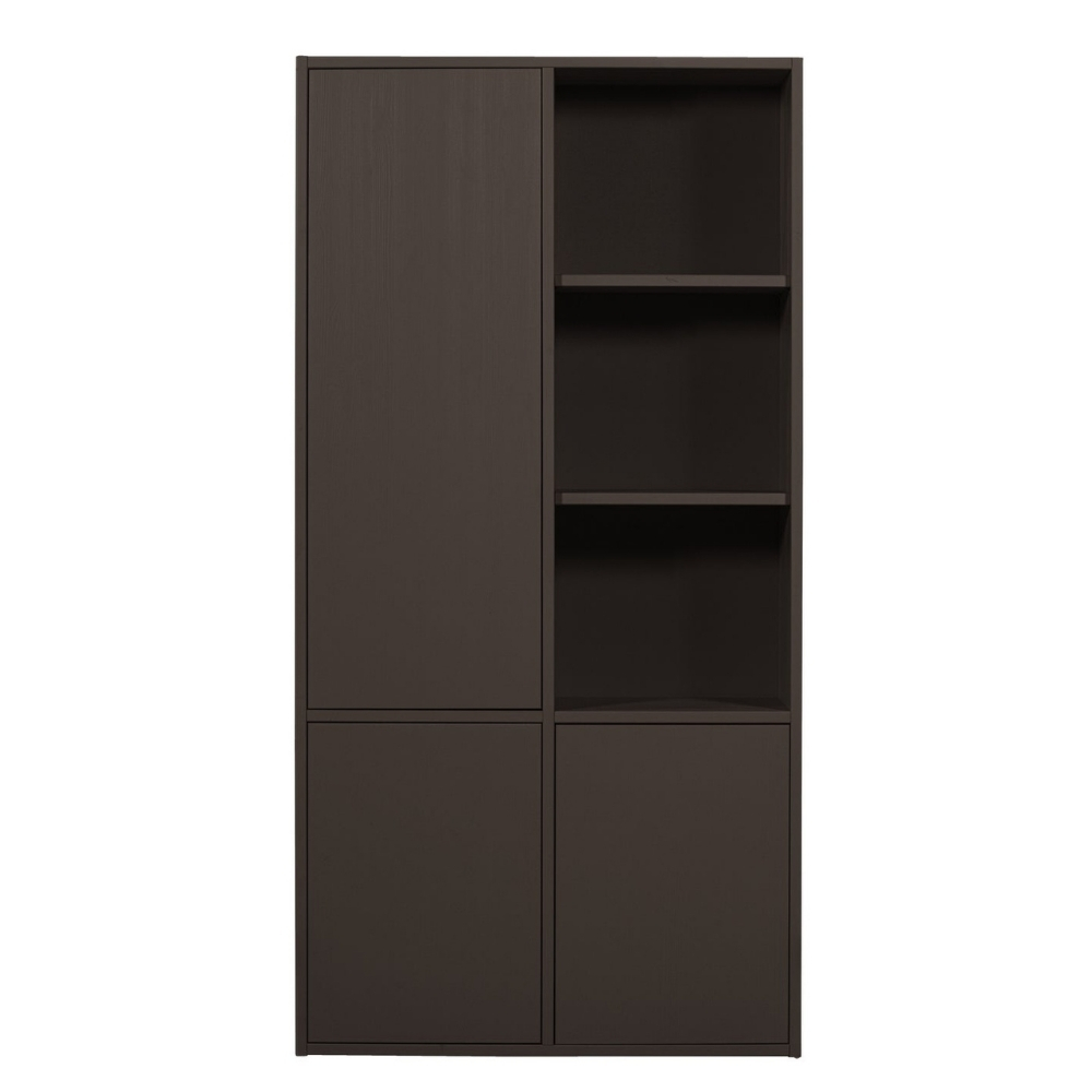 WOOOD Hnědá dřevěná skříň Meren 200 x 100 cm WOOOD