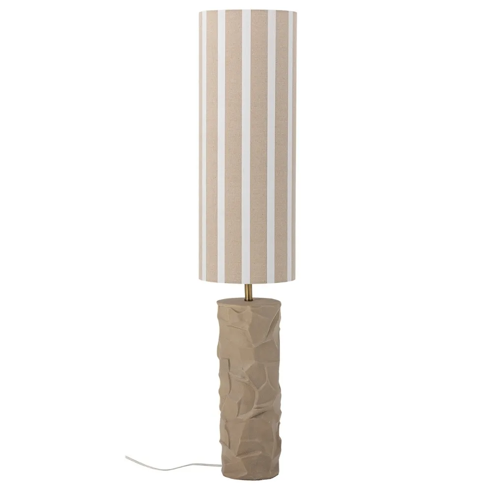 Bloomingville Béžová stojací lampa Jani 114 cm