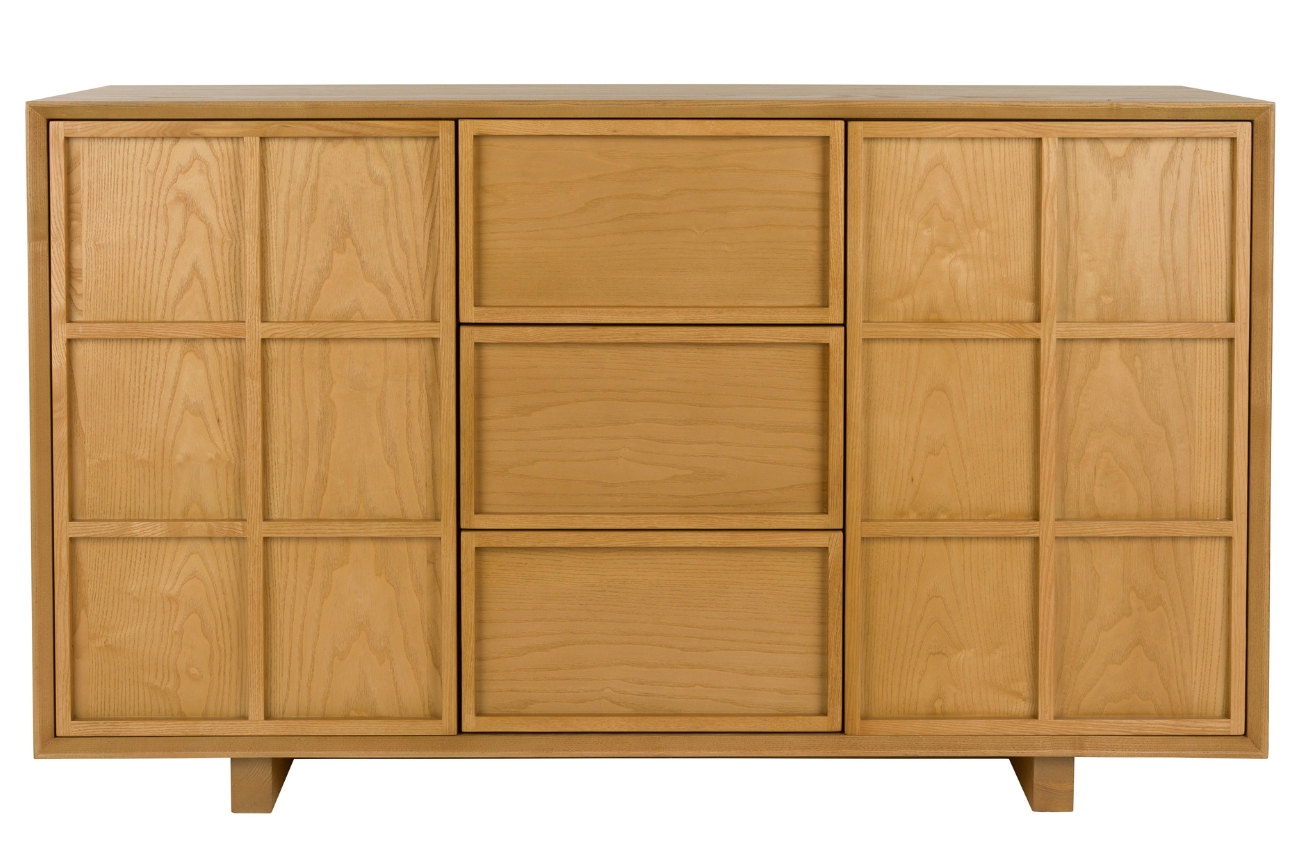 Zuiver Dřevěná komoda RASTER 120 x 45 cm Zuiver