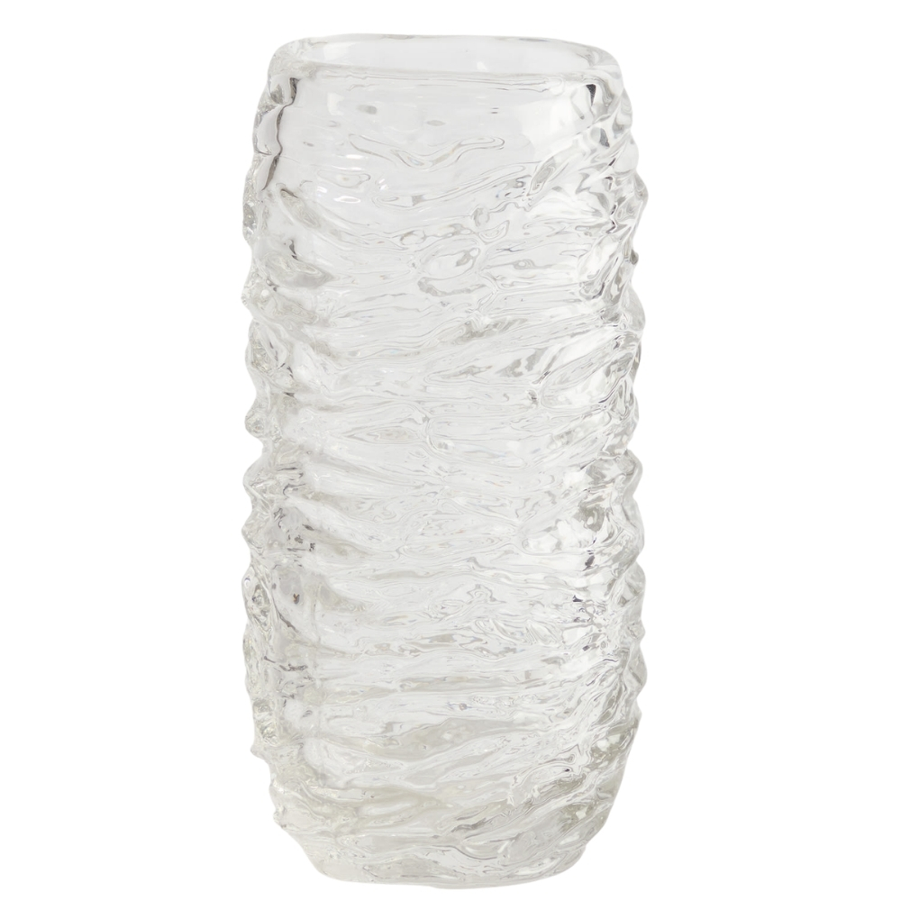 Kave Home Skleněná váza Vorma 30 cm Kave Home