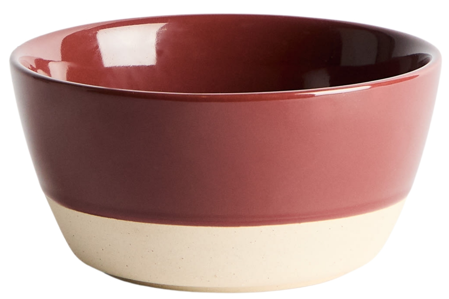 Kave Home Červeno-béžová keramická miska Doren Ø14 cm Kave Home