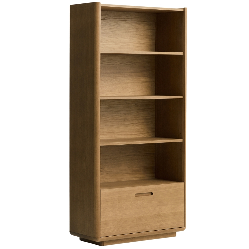 Kave Home Dubová knihovna Arelida 185 x 90 cm Kave Home