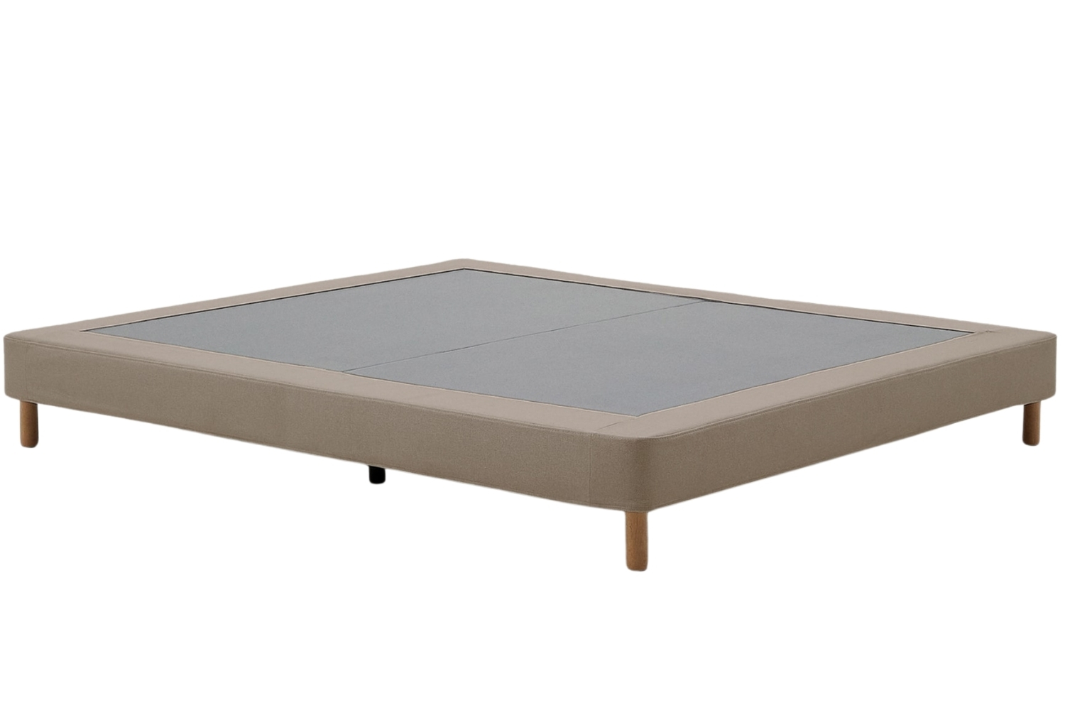 Kave Home Hnědá čalouněná dvoulůžková postel Ofelia 180 x 200 cm Kave Home