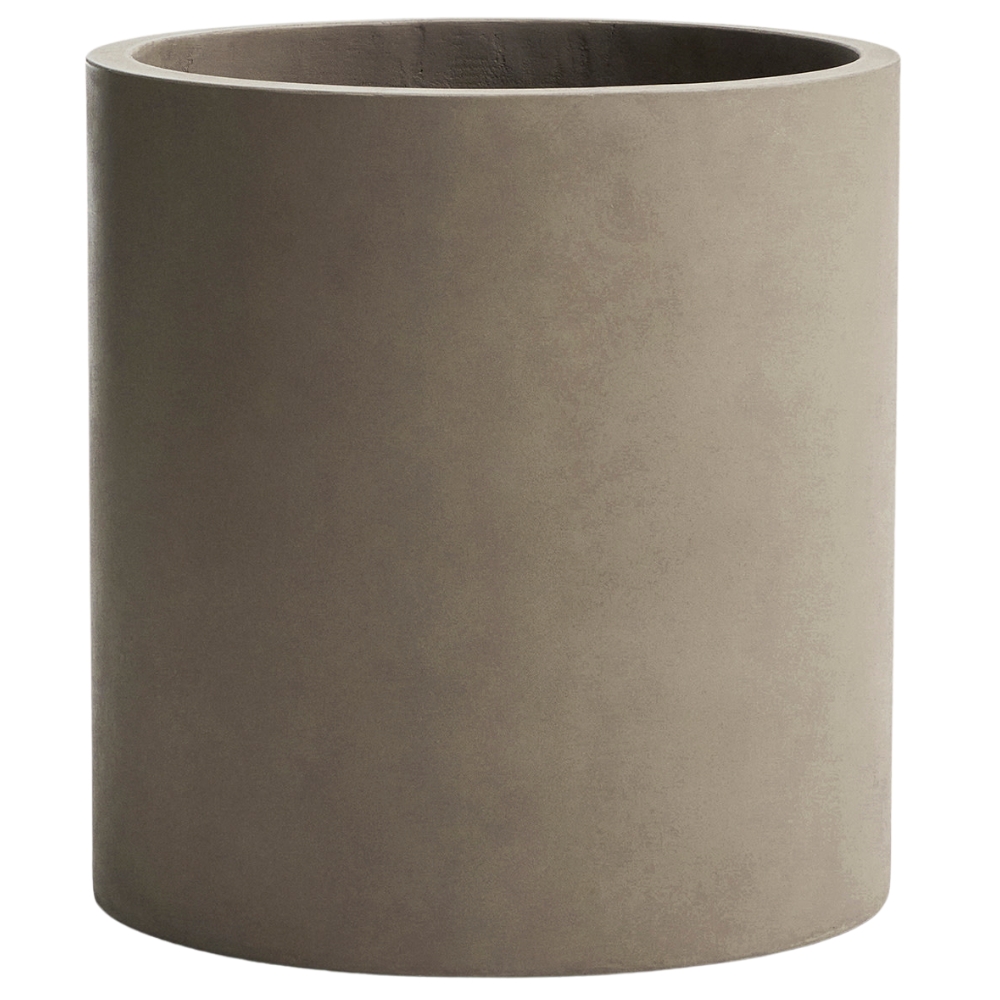 Kave Home Šedý cementový zahradní květináč Aiguablava 55 x 52 cm Kave Home