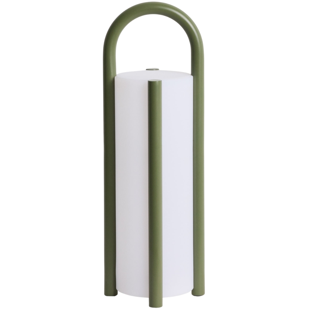 Kave Home Zelená přenosná zahradní lampa Leros 48 cm Kave Home