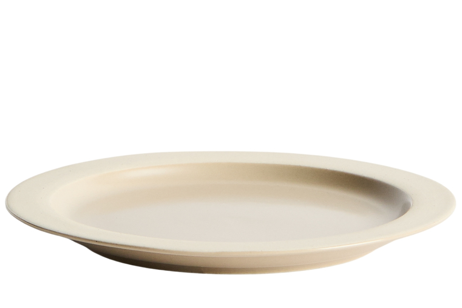Kave Home Béžový keramický talíř Doren Ø20 cm Kave Home