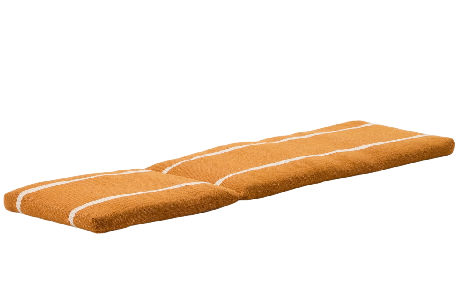 Kave Home Oranžový polštář na lehátko Daila 50 x 175 cm Kave Home