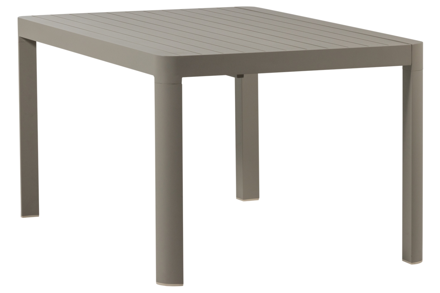 WOOOD Béžový kovový rozkládací zahradní stůl Ovara 150 x 150 cm WOOOD