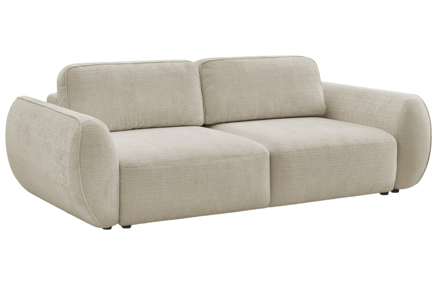 Bobochic Paris Béžová rozkládací pohovka Denise 250 cm Bobochic Paris