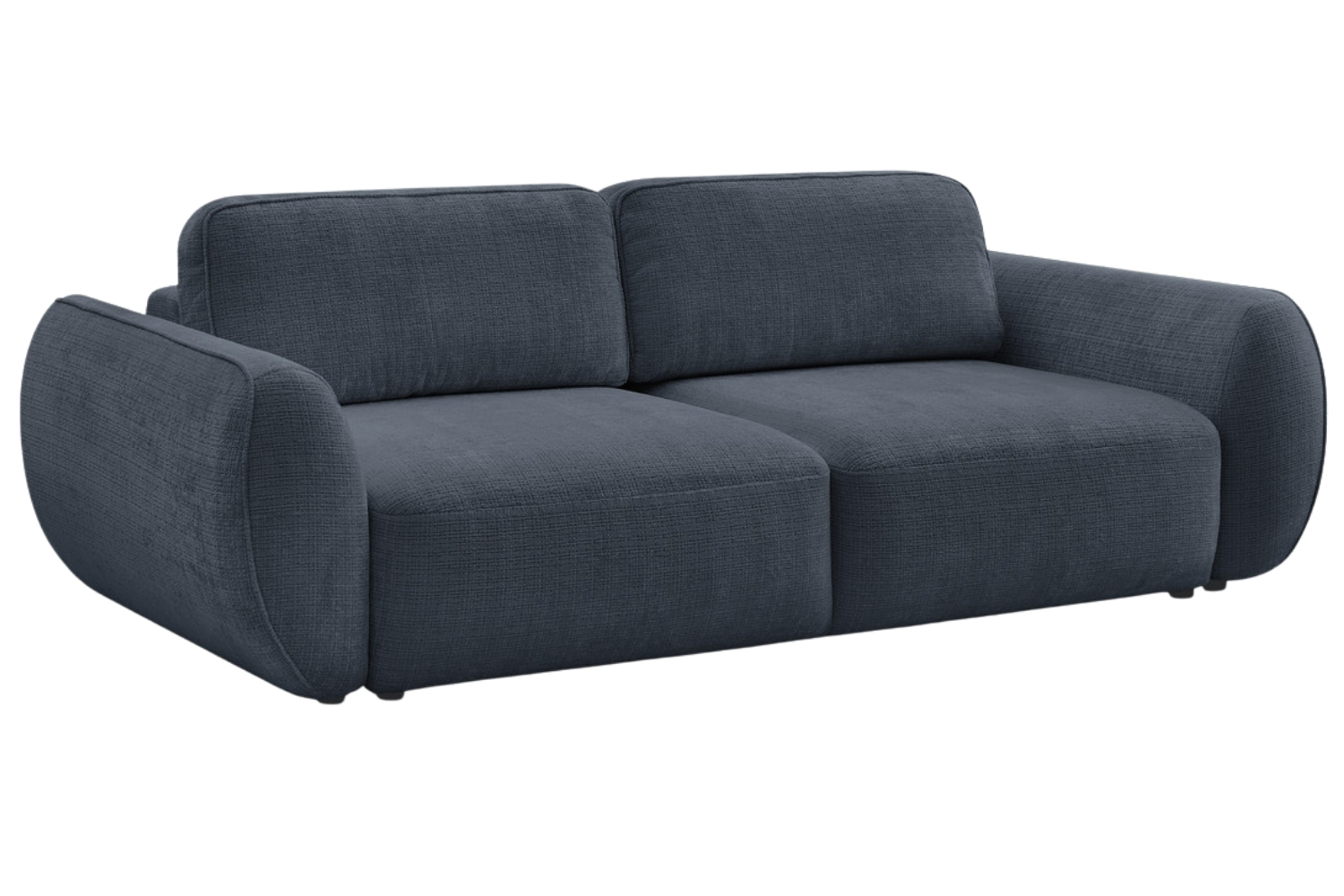 Bobochic Paris Tmavě modrá rozkládací pohovka Denise 250 cm Bobochic Paris