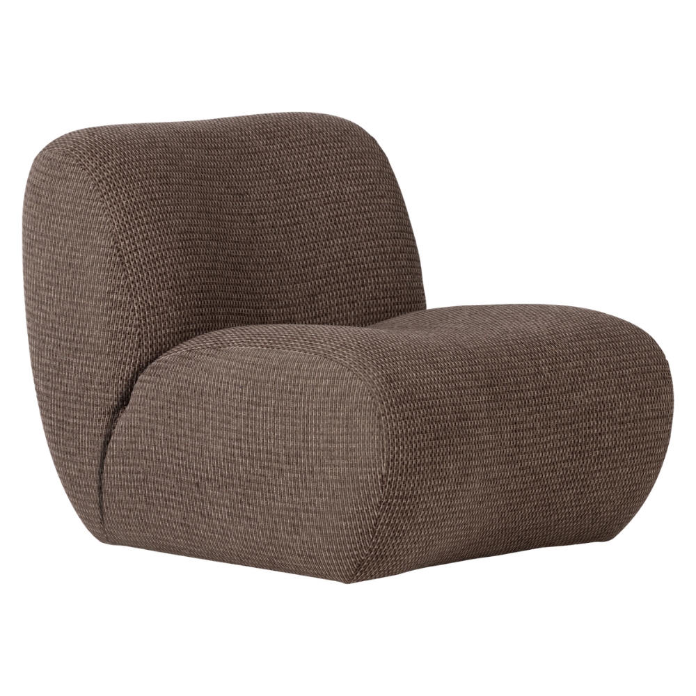 WOOOD Hnědé křeslo Nomu WOOOD