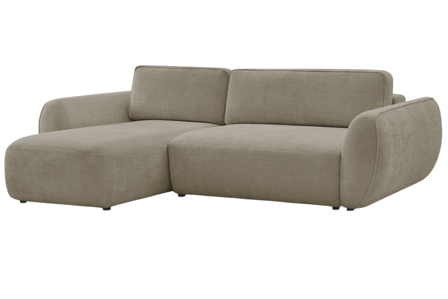 Bobochic Paris Světle hnědá rozkládací pohovka Denise 258 cm