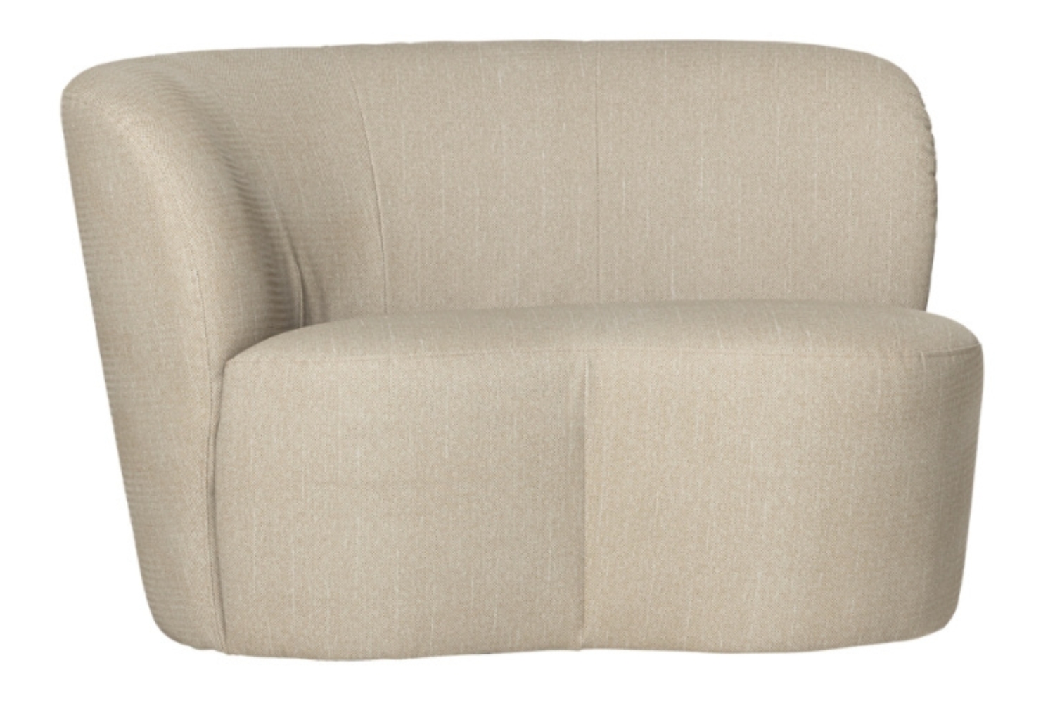 WOOOD Béžová zahradní lenoška Stone 112 cm