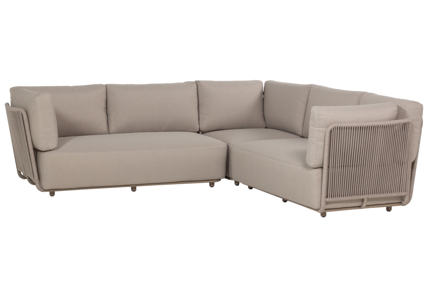 WOOOD Béžová zahradní rohová pohovka Sora 269 cm WOOOD