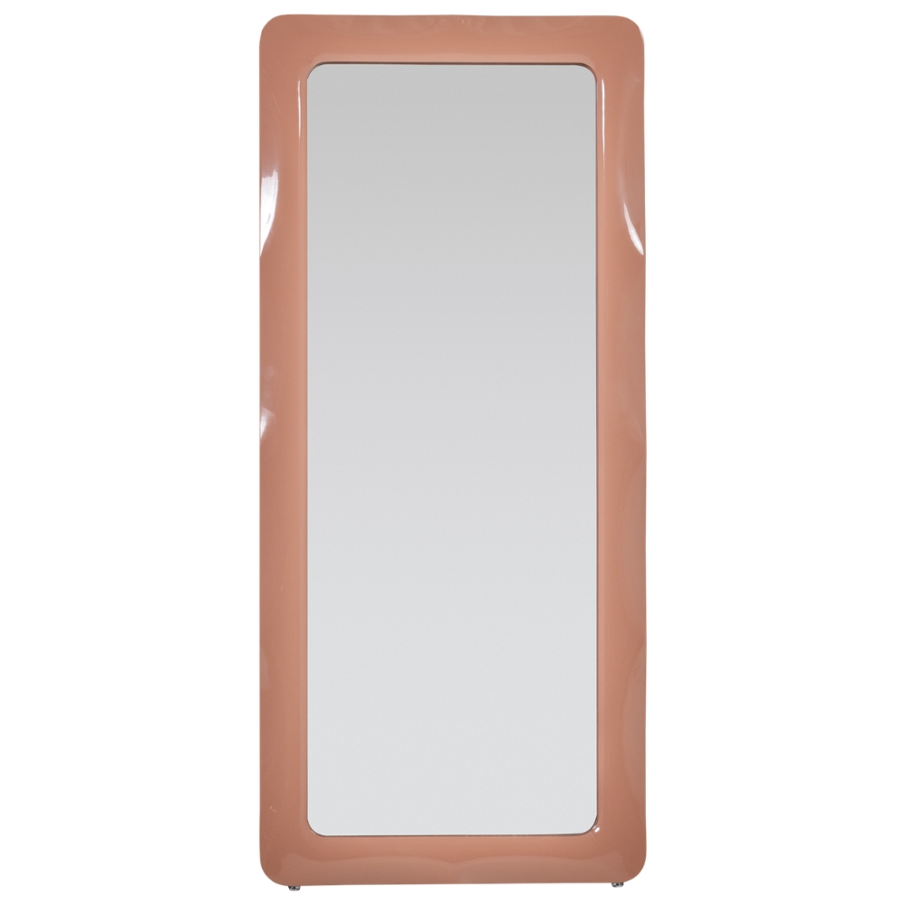 WOOOD Růžové závěsné zrcadlo Norea 180 x 80 cm WOOOD