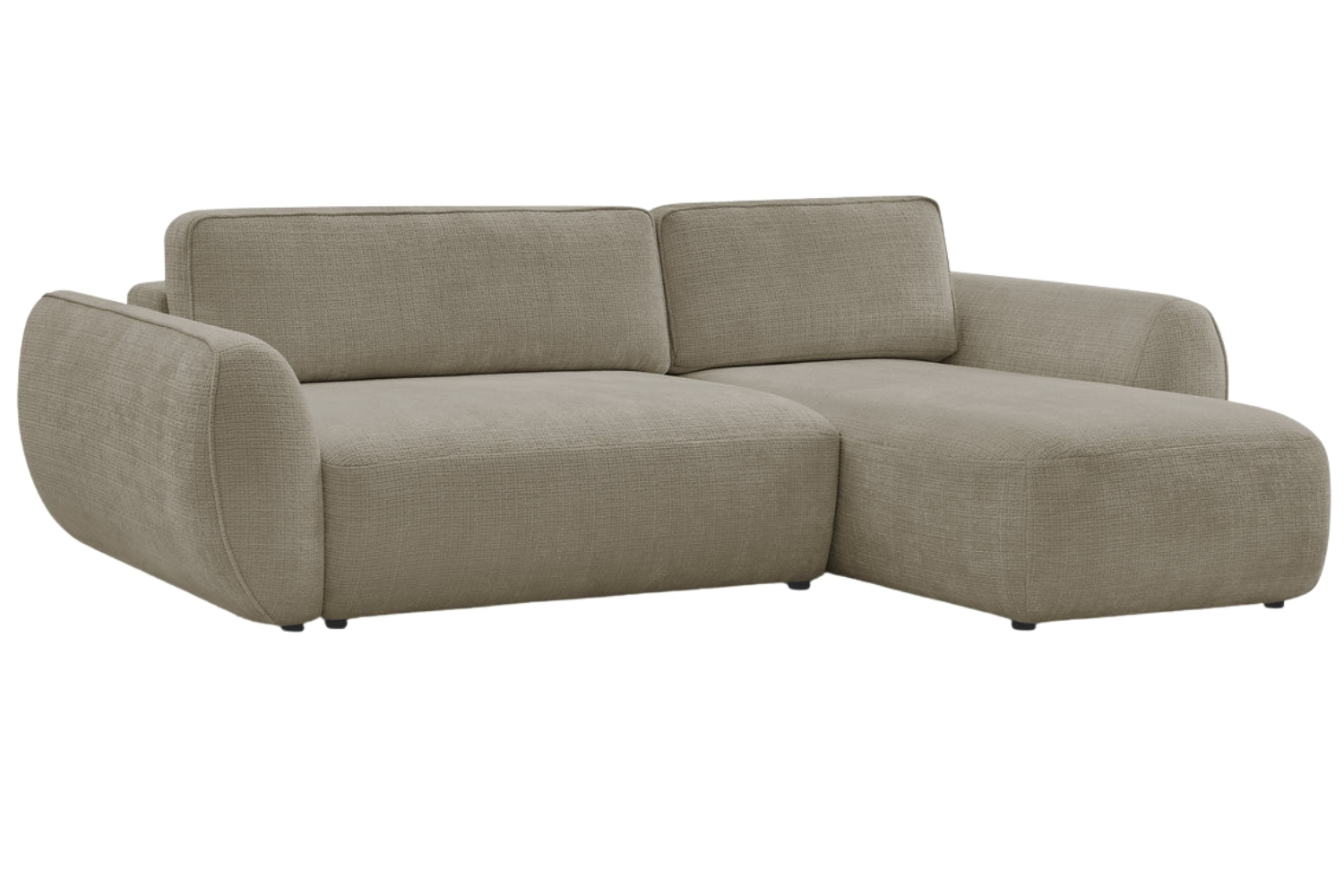 Bobochic Paris Světle hnědá rozkládací pohovka Denise 258 cm