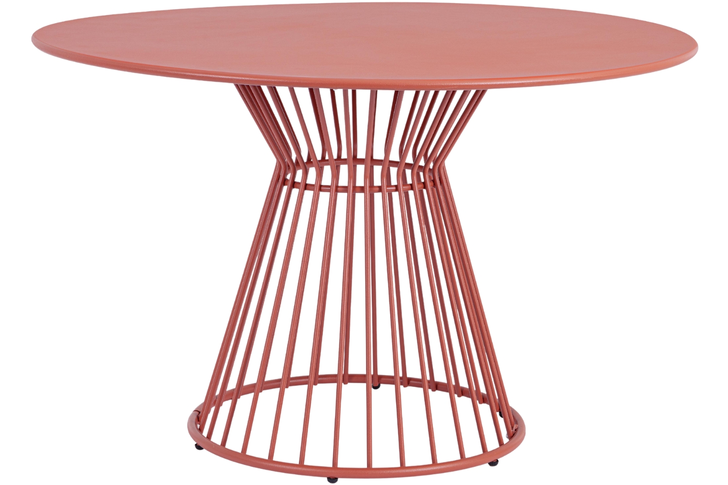 Bizzotto Terakotový kovový zahradní stůl Austin ø 120 cm Bizzotto