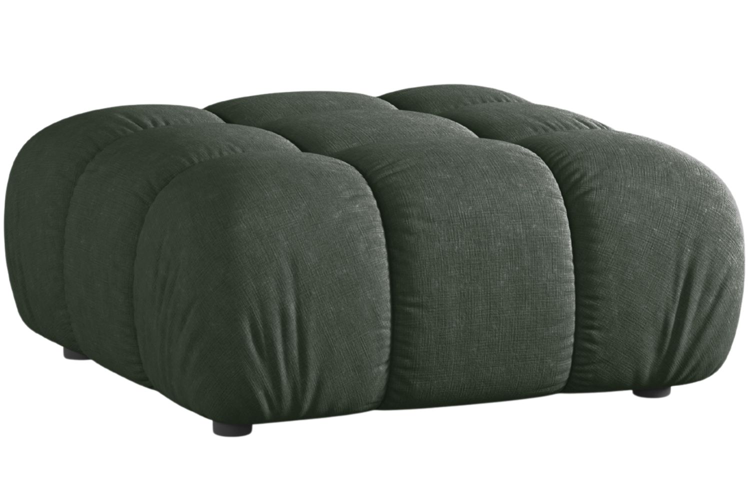 Micadoni Tmavě zelená podnožka Bellis II. 94 x 94 cm Micadoni