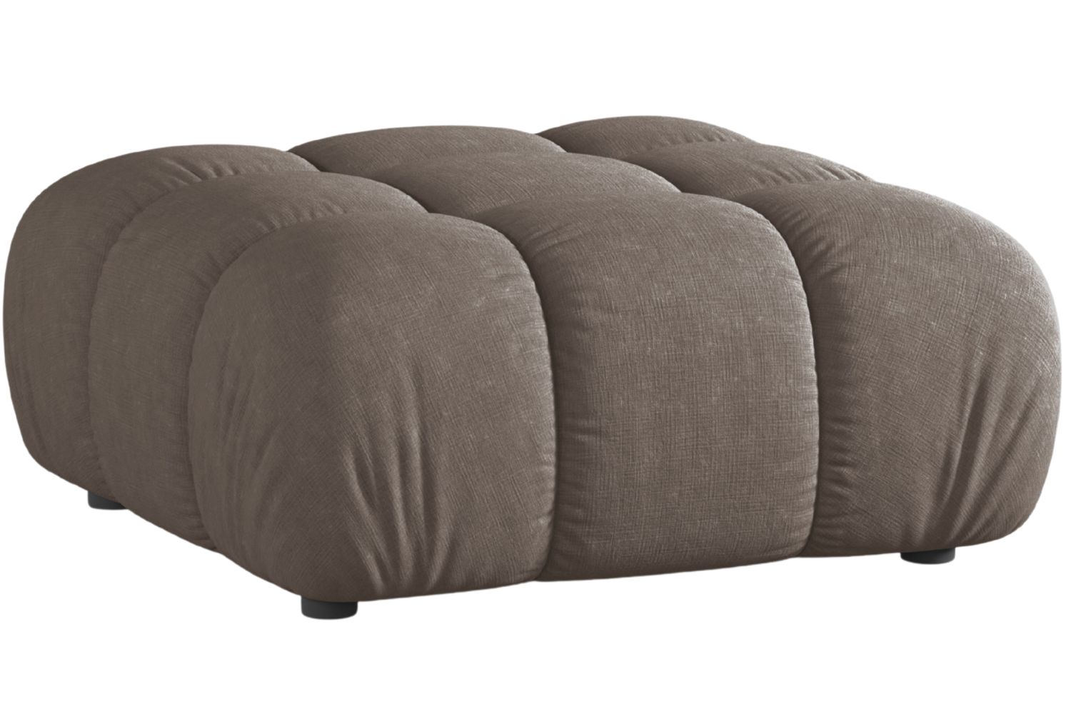 Micadoni Hnědá podnožka Bellis II. 94 x 94 cm Micadoni