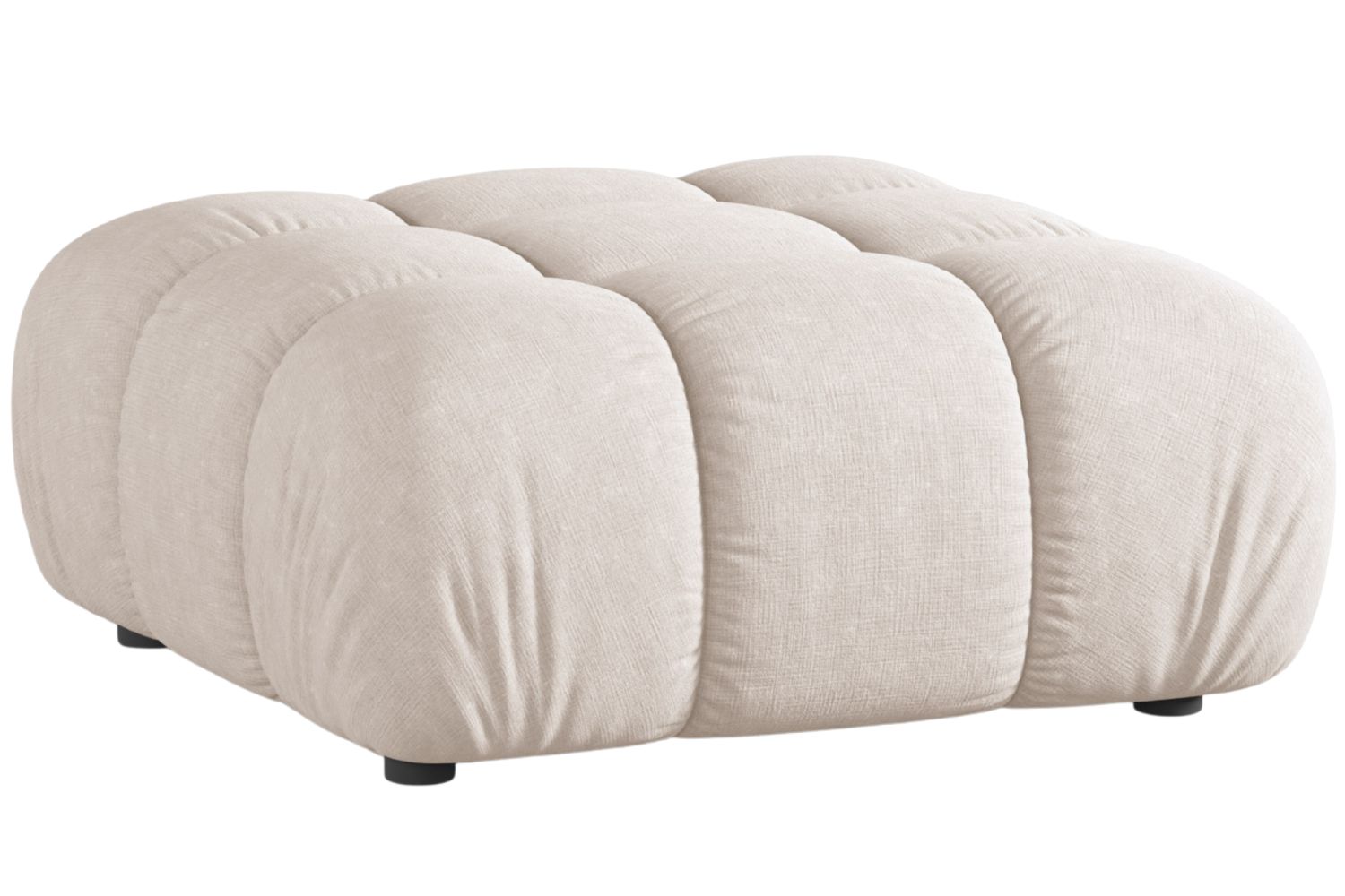 Micadoni Béžová podnožka Bellis II. 94 x 94 cm Micadoni