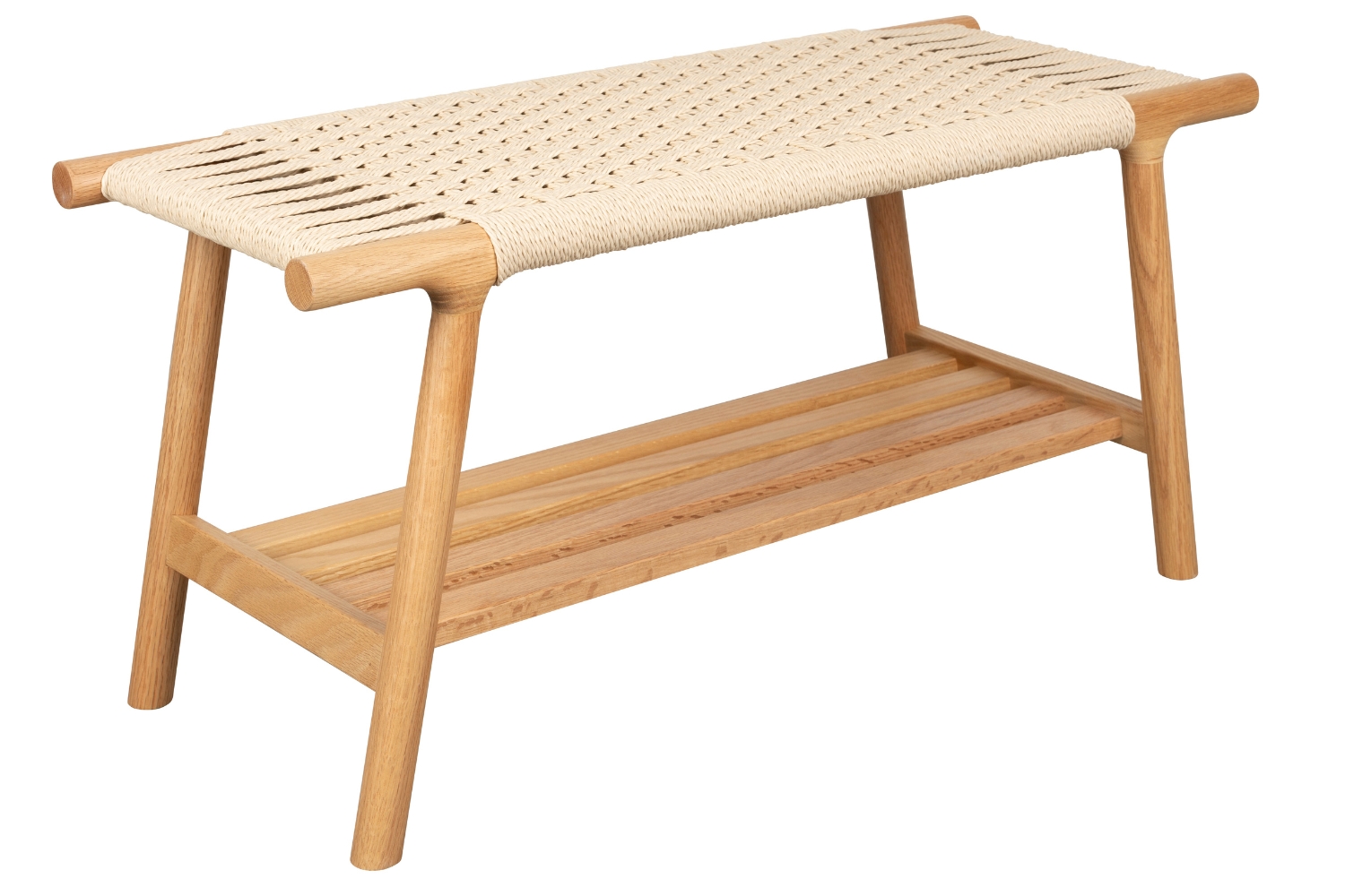 Dutchbone Dubová lavice KINTARO 90 cm Dutchbone