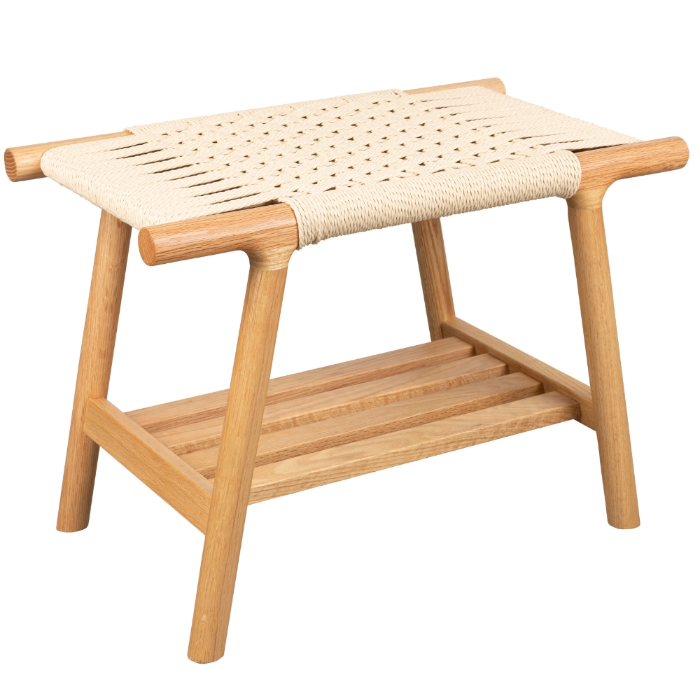 Dutchbone Dubová stolička KINTARO 43 cm Dutchbone