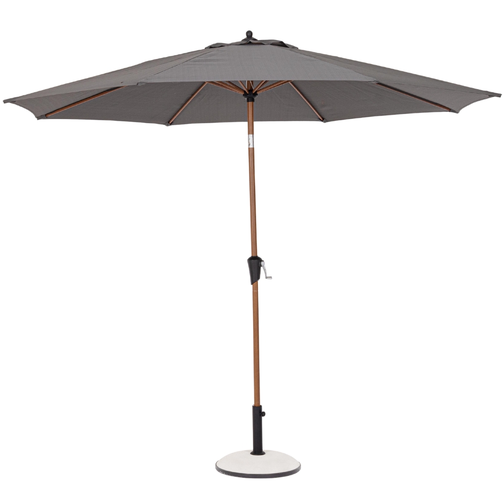 Bizzotto Šedý slunečník Palinuro 300 cm Bizzotto