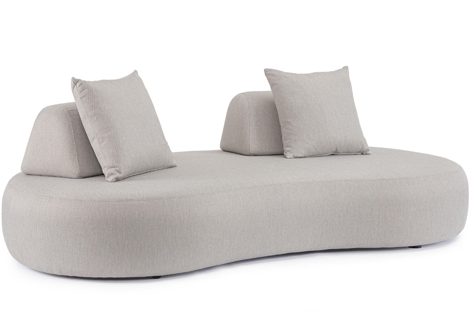 Bizzotto Světle šedá zahradní pohovka Cooper 225 cm Bizzotto