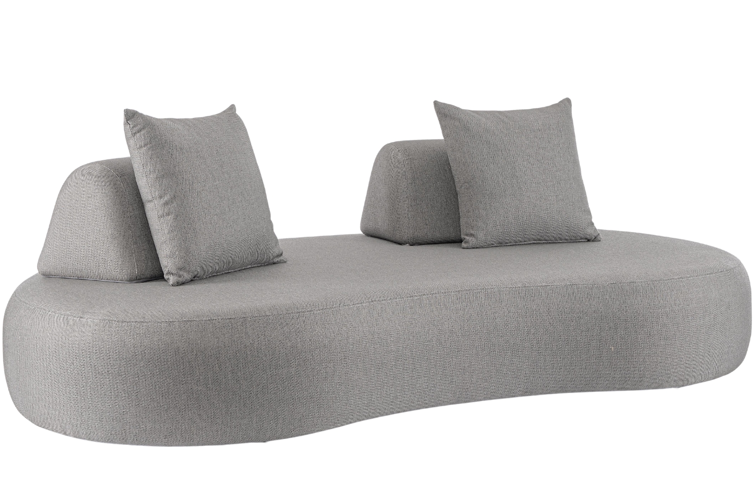 Bizzotto Šedá zahradní pohovka Cooper 225 cm Bizzotto