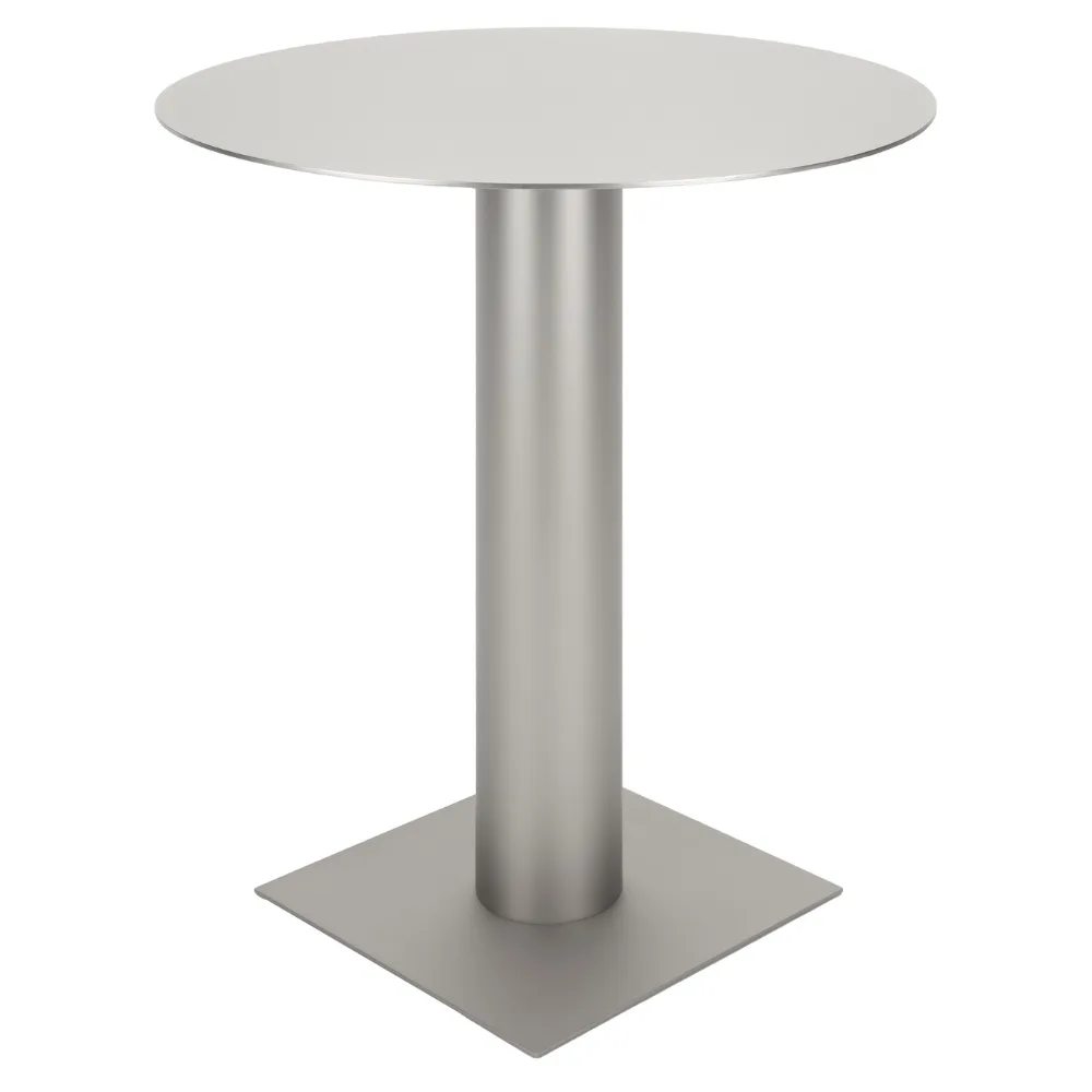 FEST Amsterdam Stříbrný kovový bistro stolek Kit 70 cm