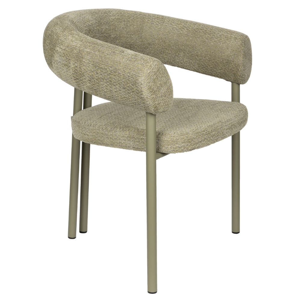 Zuiver Zelená jídelní židle HEELS Zuiver