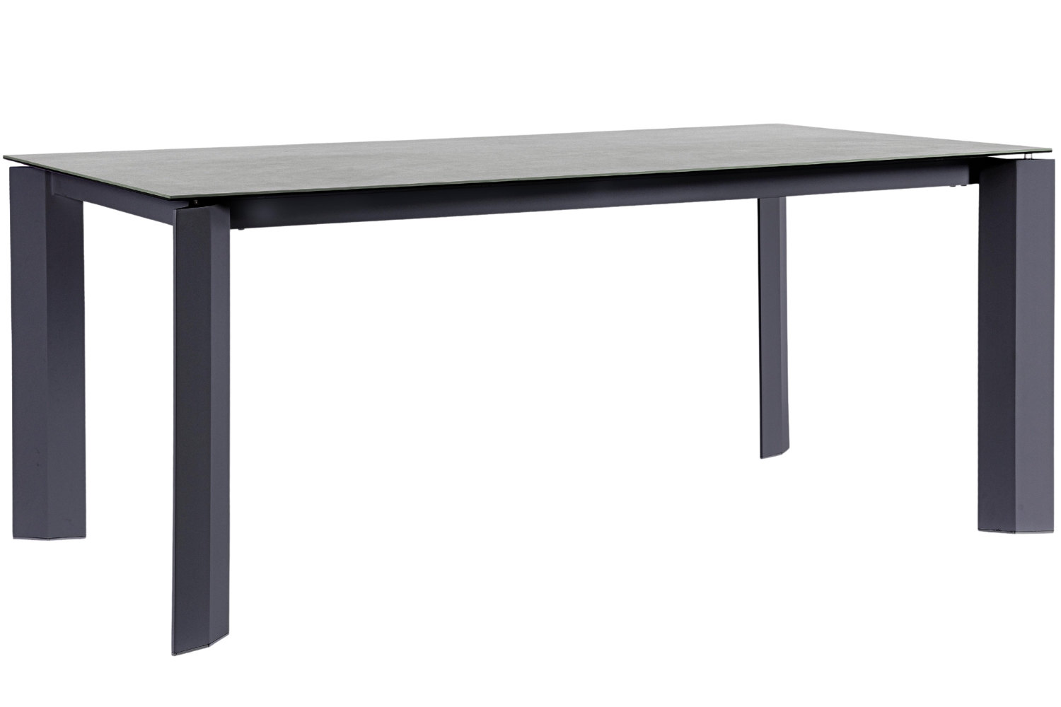 Bizzotto Antracitově šedý keramický zahradní stůl Otavio 180 x 95 cm Bizzotto