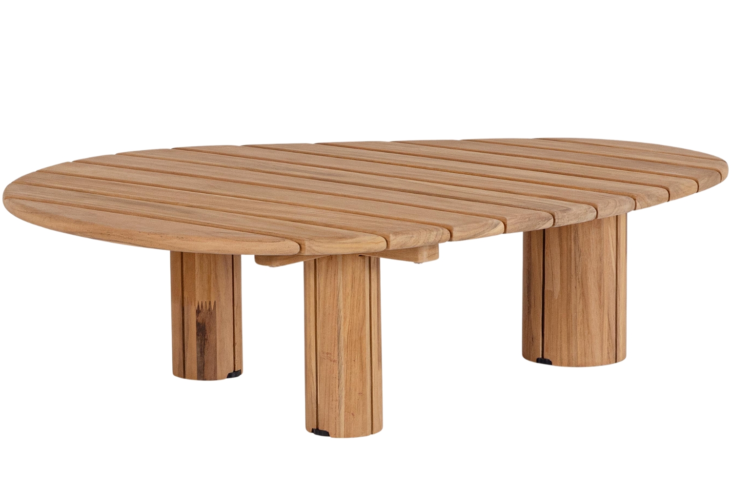 Bizzotto Dřevěný zahradní stolek Tamires 100 x 80 cm Bizzotto