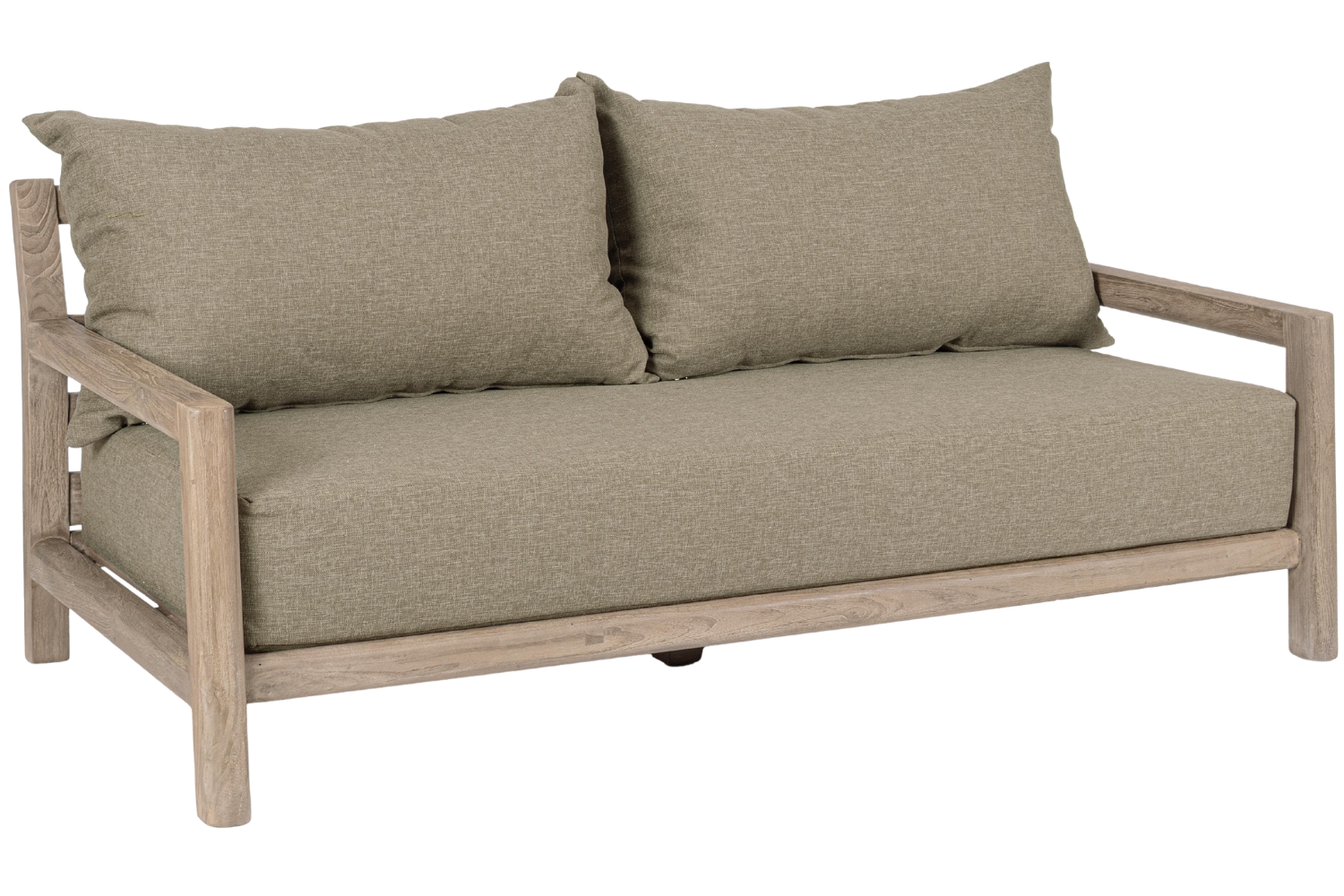 Bizzotto Dřevěná zahradní pohovka Maynard 180 cm s polštáři Bizzotto